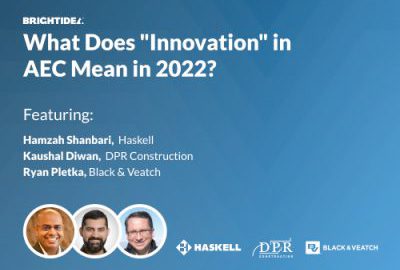 What does “innovation” in AEC mean in 2022?