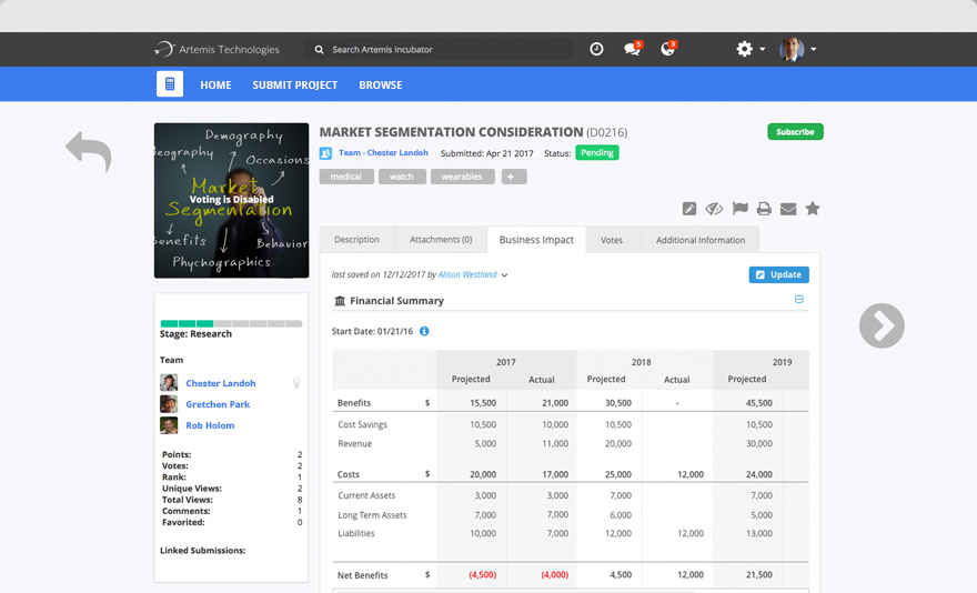 Consult - Impact Tracking