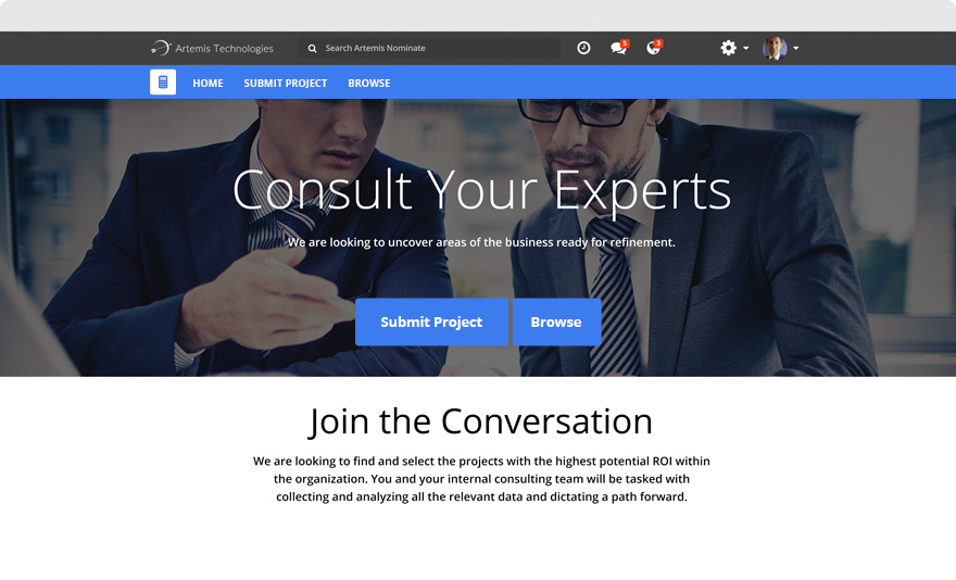 Consult - Microsite