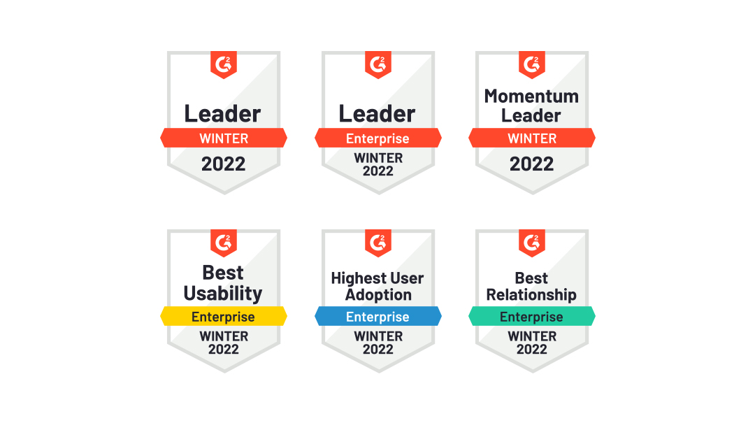 G2 Winter 2021 Badges