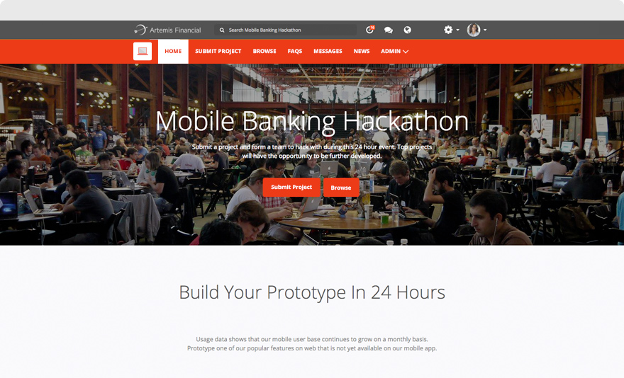 Hack - Challenge Microsite