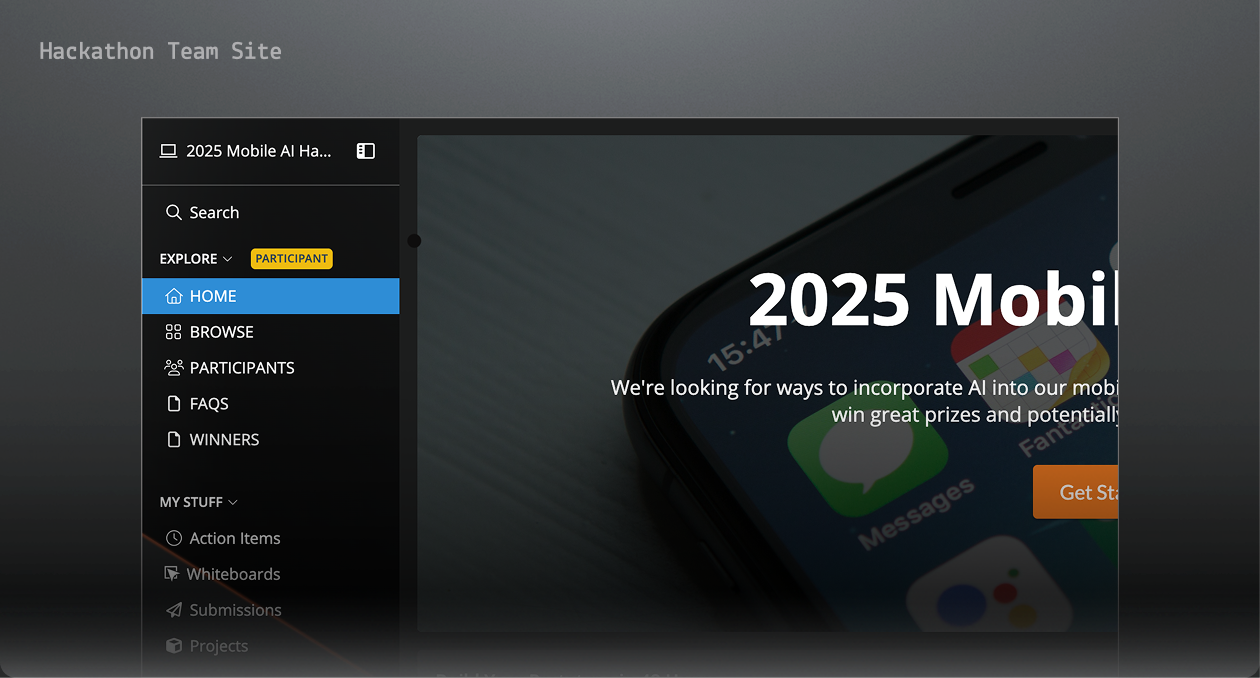 Hackathon Team Site - Summer 2026
