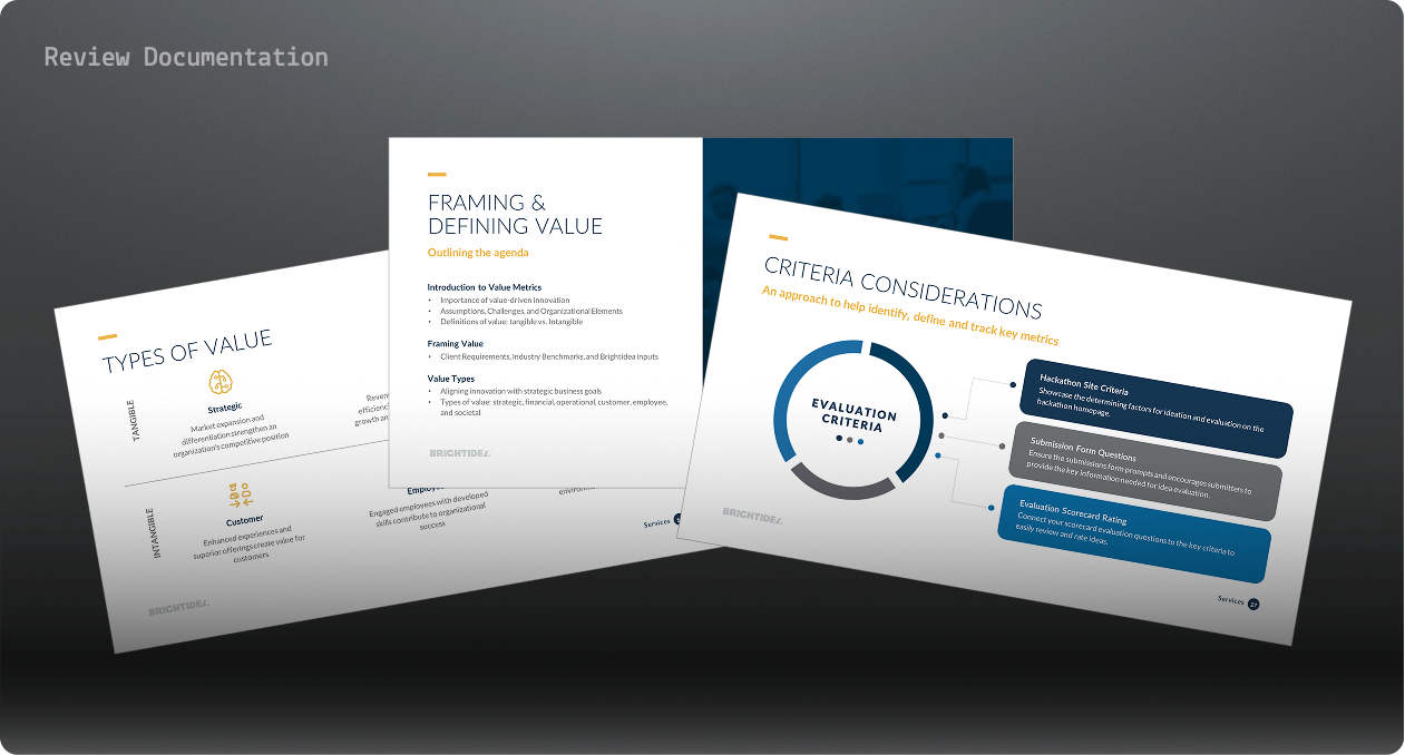 Review Documentation