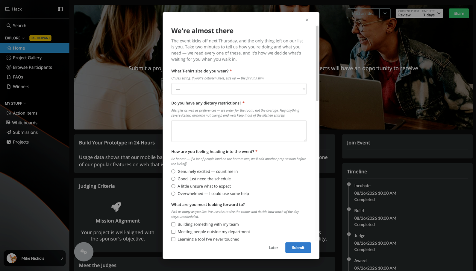 Survey Hackathon