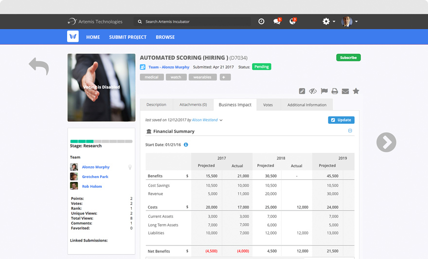 Transofrm - Impact Tracking