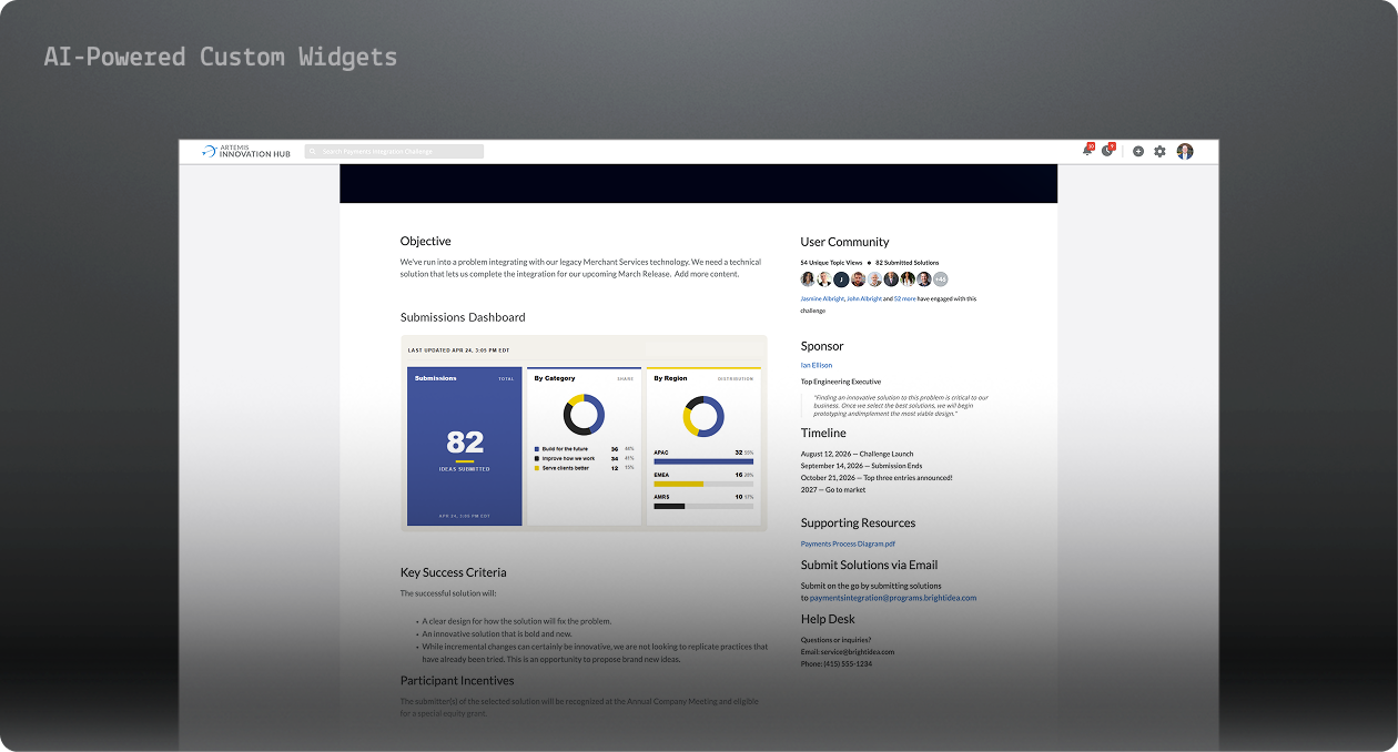 AI Widgets