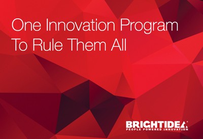 One Innovation Program To Rule Them All